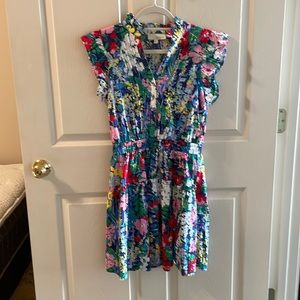 Pinch floral dress
